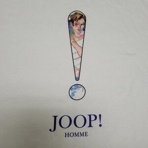 Vintage Joop! Homme T-Shirt Mens Large Cotton Perfume Cologne Promo Tee White
